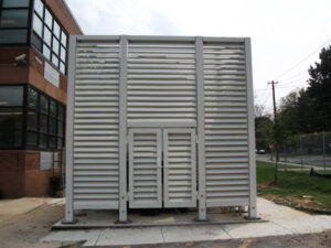 HVAC enclosure
