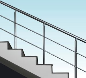 Aluminum railing