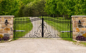residential iron gates
