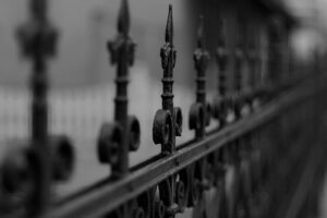 The Parts of a Wrought Iron Fence