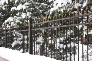 Steps For Winterizing Your Ornamental Iron Fence