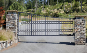hercules custom iron ornamental fence on your commercial property